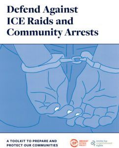 theCCR's tweet photo. Undocumented people deserve dignity, not detention. Download this guide to #StopIceCold: https://t.co/c8D1xT5RCM  #NoBanNoWallNoRaids #ICE https://t.co/gKjYWgu4S6