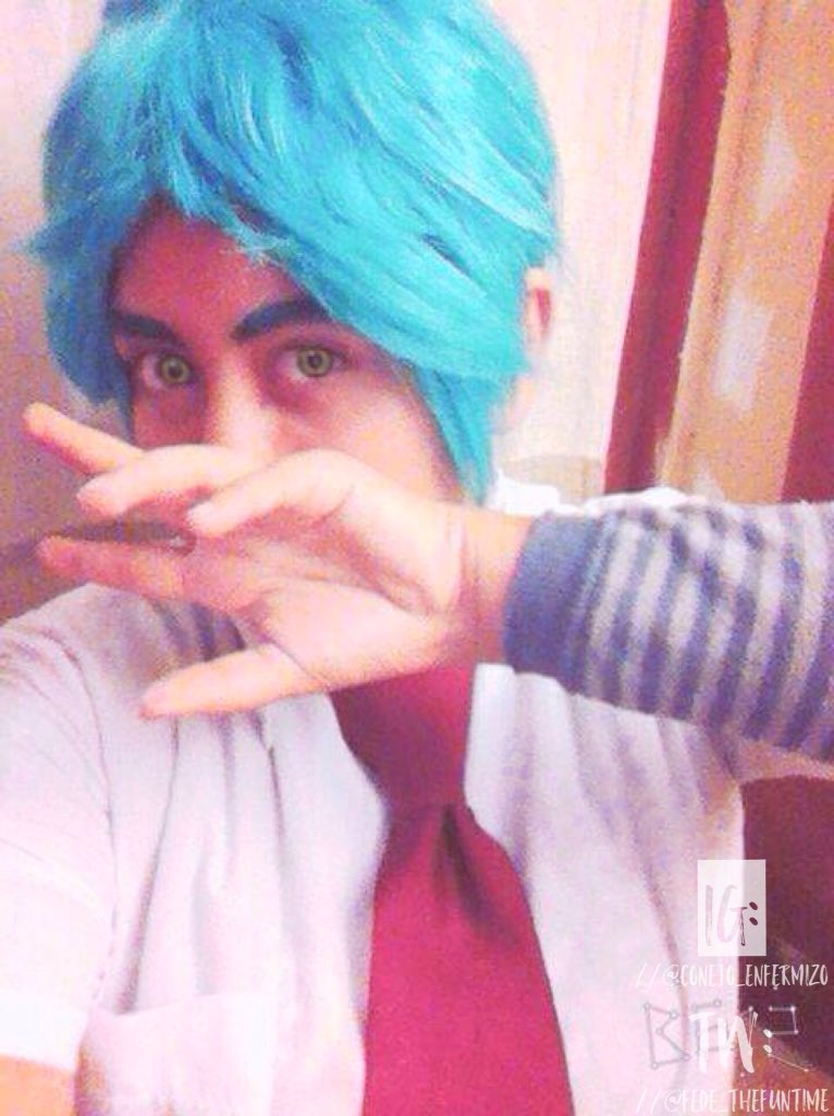 Fede_TheFuntime's tweet photo. Era ahora o nunca (?) Hice la peluca lo mejor que pude TTwTT AMO ESTE NUEVO BON💙✨ @edd00chan #FNAFHS esperando la nueva temporada muy feliz! https://t.co/7s1XoFXUU8