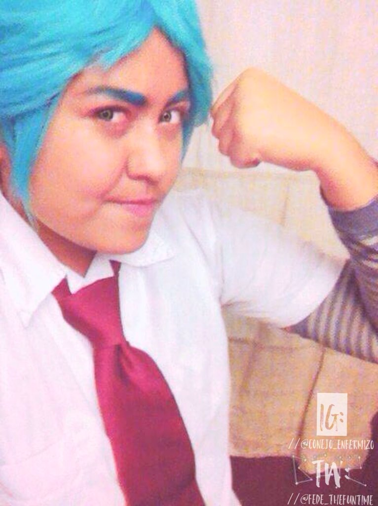 Fede_TheFuntime's tweet photo. Era ahora o nunca (?) Hice la peluca lo mejor que pude TTwTT AMO ESTE NUEVO BON💙✨ @edd00chan #FNAFHS esperando la nueva temporada muy feliz! https://t.co/7s1XoFXUU8