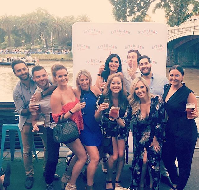 Riverlandbar's tweet photo. Get your Saturday #squad and get to Riverland we're pouring beers, mixing cocktails &amp; popping corks! 🍾 Image credit: @lizhaughey #squadgoals https://t.co/pBWNyi0TZ9