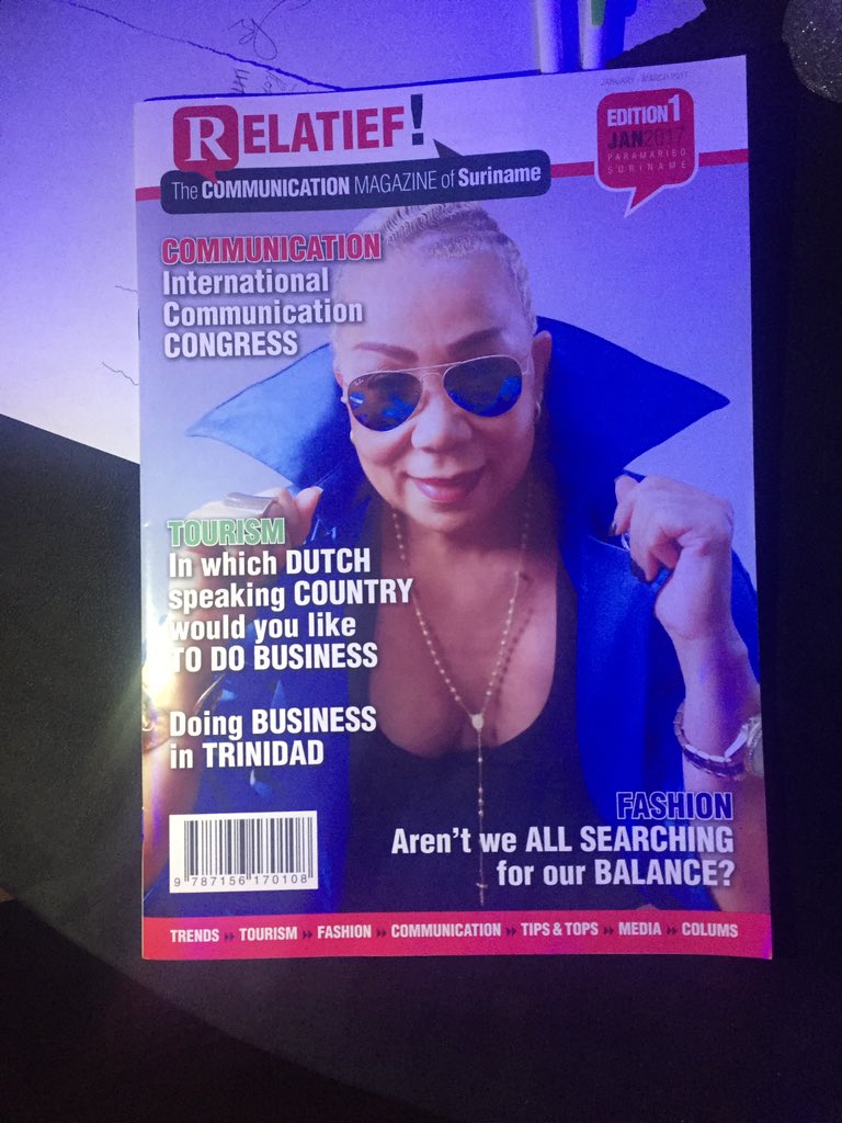 Suritweet's tweet image. Launch party Relatief! #Communications #CCPR #VCMP #AKCommunication #Relatief! #CommunicationMagazine #Suriname #supportyourlocals