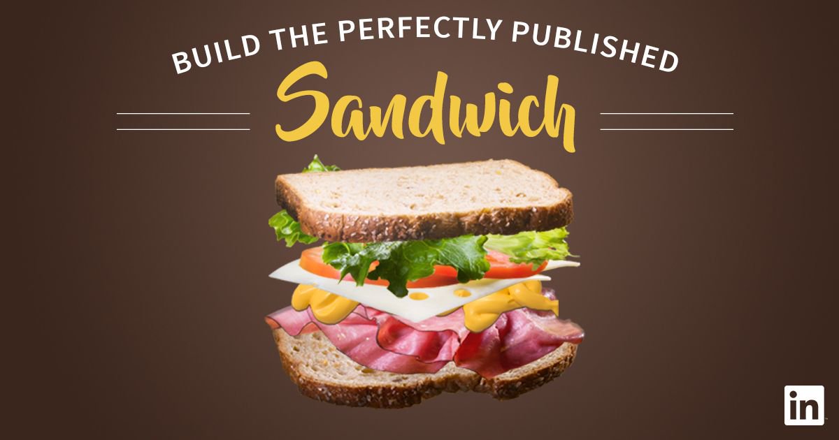 KredBloggers's tweet photo. Here's an infographic to build a perfectly published #content sandwich: https://t.co/HRrH8K9pmh #CTA #visual https://t.co/g03CNgn1dP
