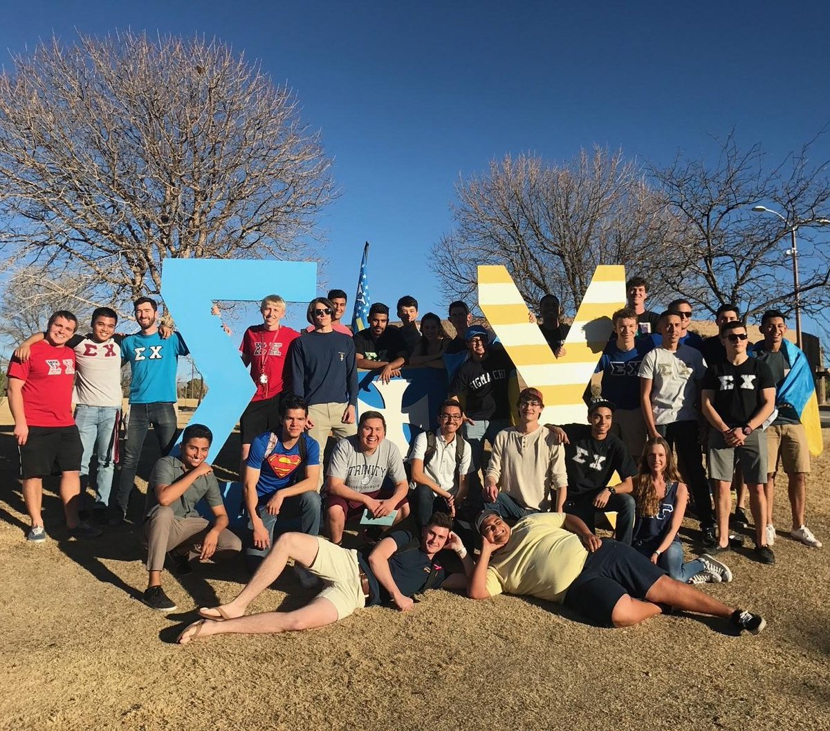 SigmaChi_NMSU's tweet image. Today was bid day and we are excited to bring 6 new guys into the chapter! 🏆 Say hello to #SigmaClass! #SigmaChi #ZetaPhi #BidDay