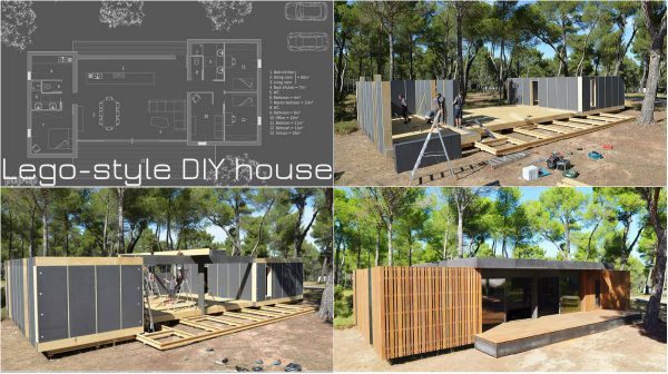 offgridplanner's tweet image. Lego Style House Build only with a Screwdriver - Architecture crwd.fr/2lyw3q8