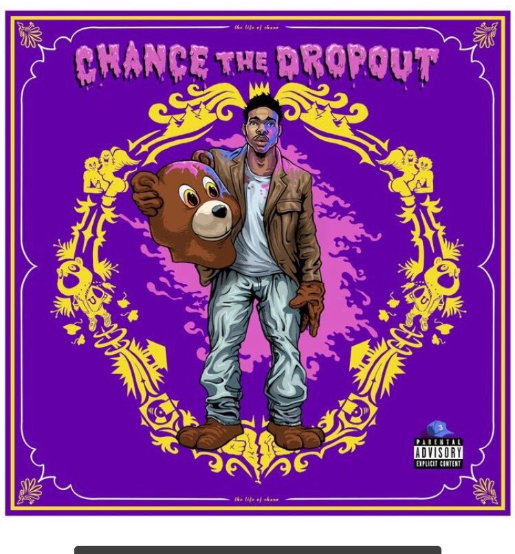 _gonzalez_Ag's tweet photo. #TheCollegeDropOut #ChanceTheDropOut @chancetherapper @kanyewest π₯π₯π₯π₯ https://t.co/JQ5krbMkg3
