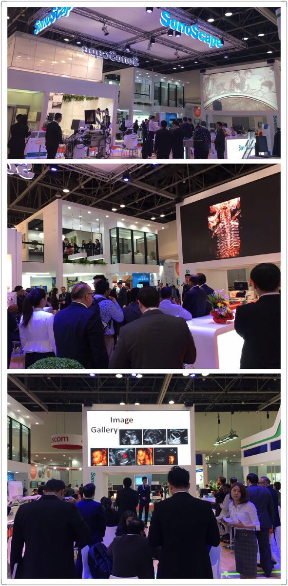 SonoScape show cased its latest and best medical imaging technologies in this year’s Arab Health.