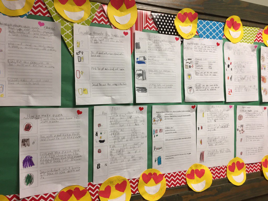 #TESbulldogs #2ndgrade #writinghowtos
