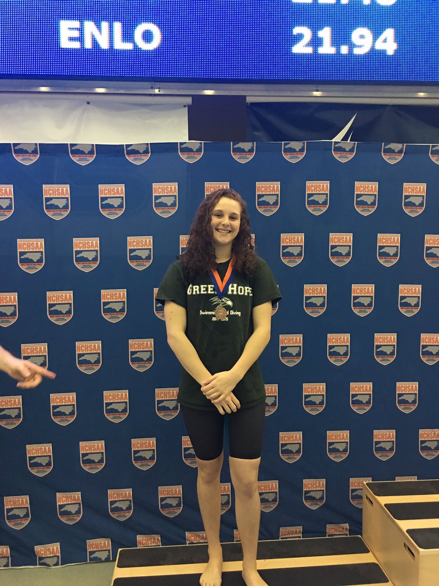 GHSwimDive's tweet photo. Sam Medlin placing 3rd in the 100 freestyle #FalconNation #GoFalcons https://t.co/fpi6SAMw4M