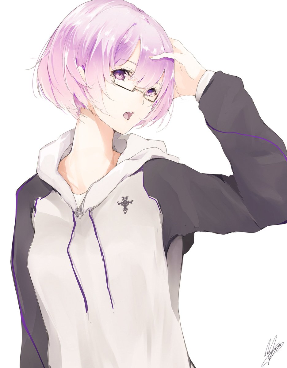 marumoru_ka's tweet photo. 前髪ぱっつんマシュ。
似合いそう(*´ω｀) https://t.co/r5a5sVsRpY