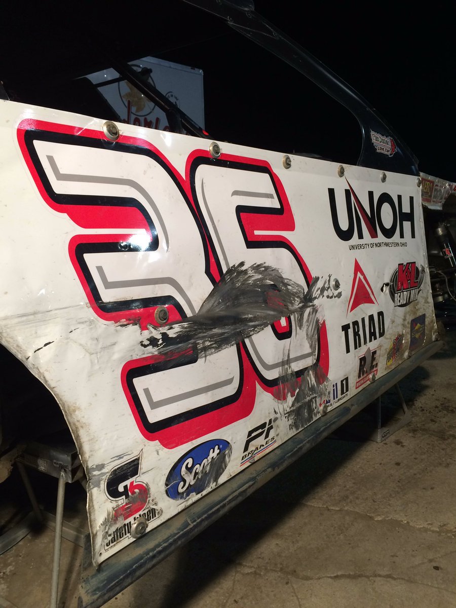 Kenny_Wallace's tweet photo. We won heat 4 and redrew 1st for A-Main here at @eastbayracepark in Tampa Florida. We start 1st for A-Main tonight. #SSMT17 https://t.co/NoWXojt4md