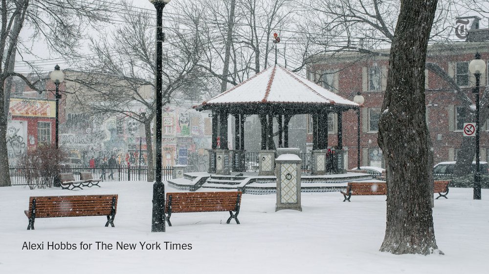 nytimestravel's tweet photo. Exploring the Montreal that Leonard Cohen loved. https://t.co/c2MBgsK7GA https://t.co/5x91LBvmiz
