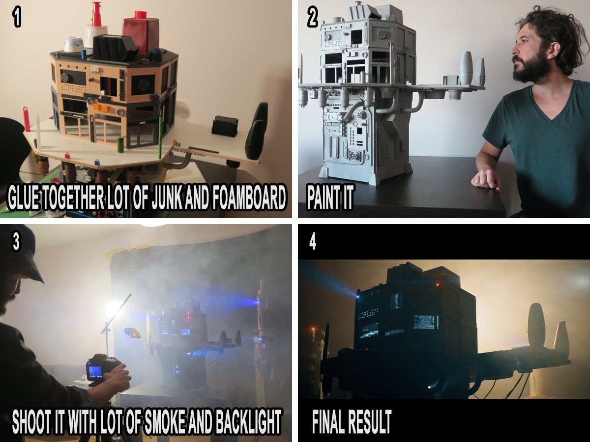 JonasWolcher's tweet photo. @PhilTippett's liking what we are up to is compared to win on a lottery
We grew up with #real #monstereffects #miniatures & not #CGImonsters https://t.co/t0YzvReSqA