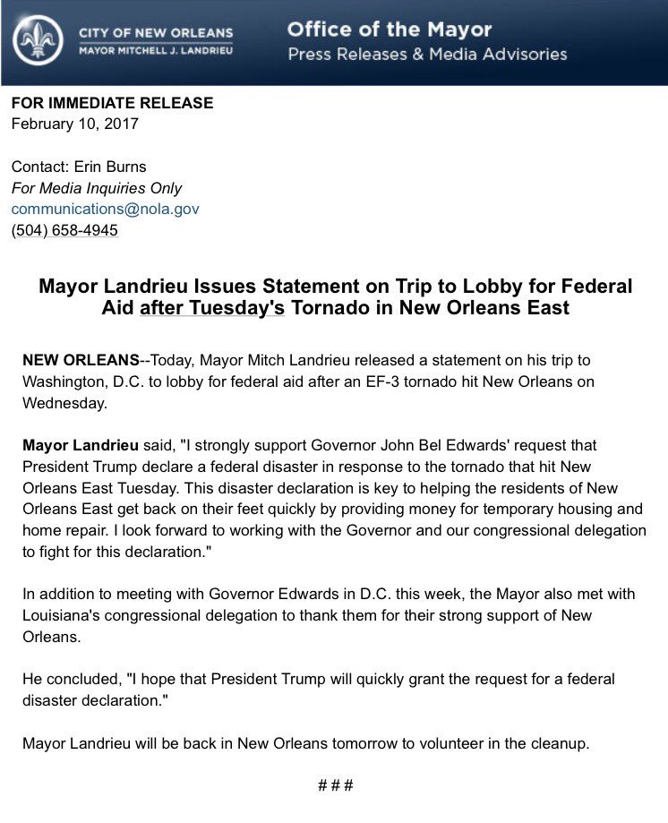 Mitch Landrieu tweet media