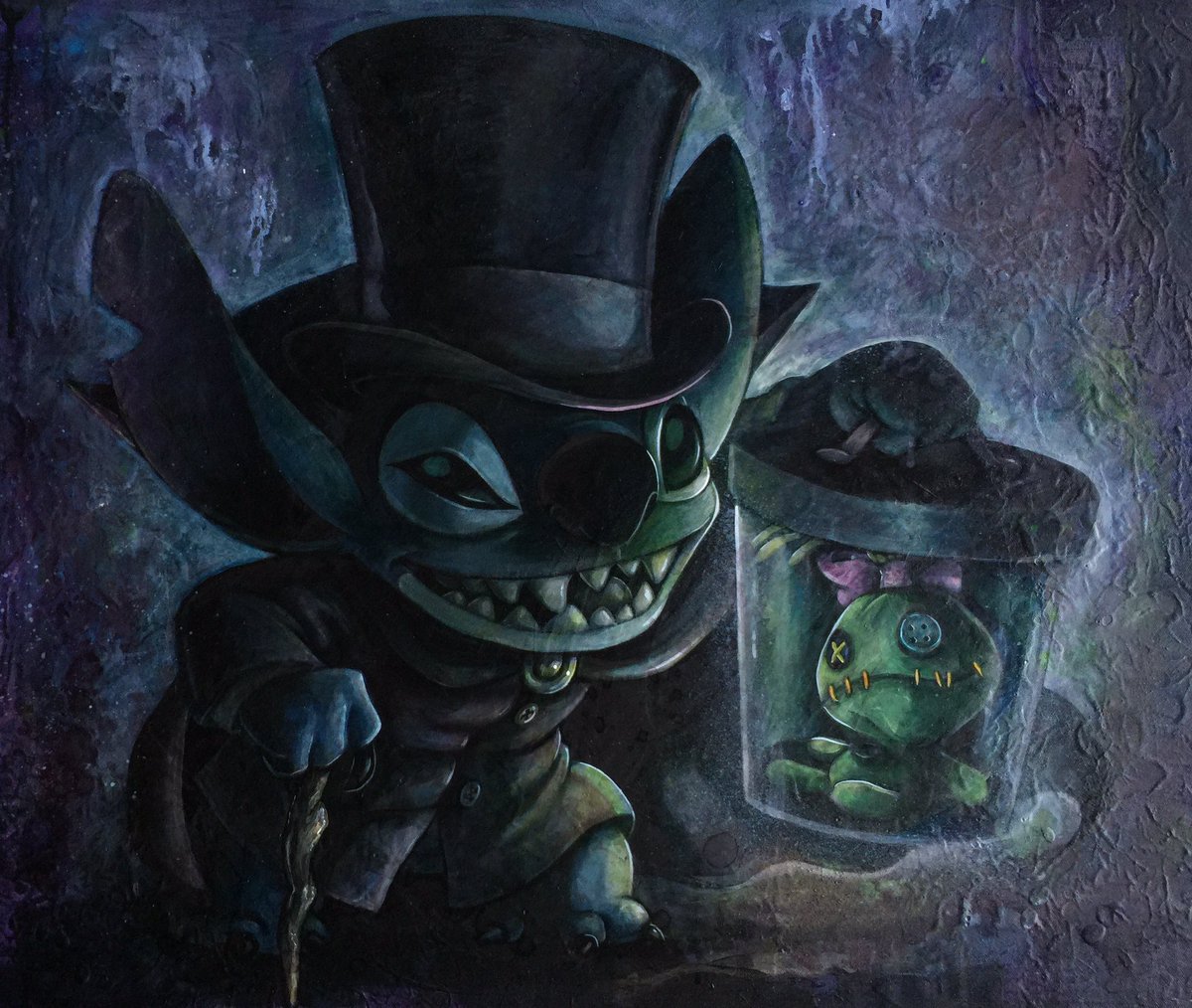 Hatbox Ghost Stitch is back in stock!! Get em before he disappears! Epcot® International Festival of the Arts #ArtfulEpcot #Epcot #stitch