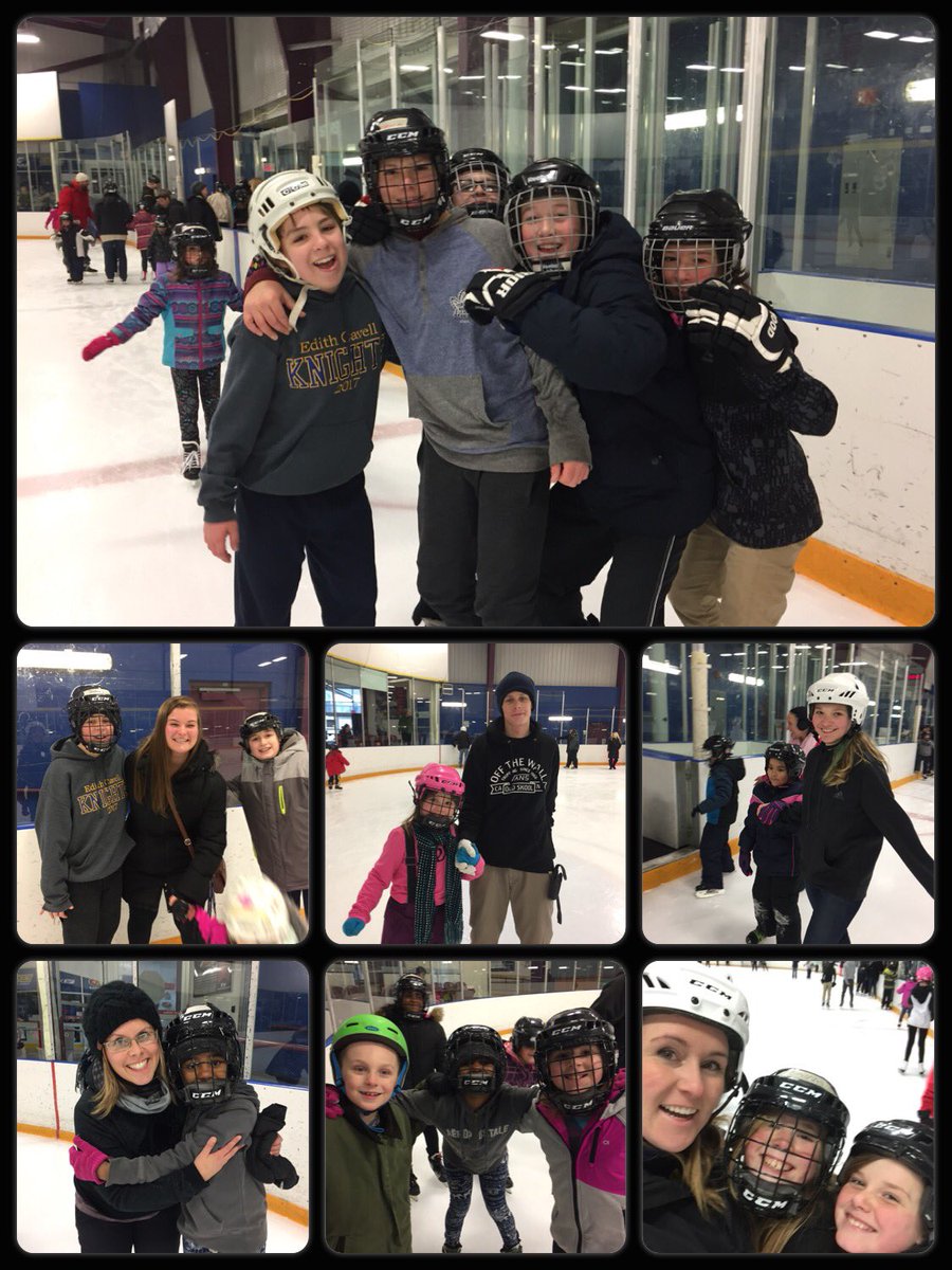 A great day on the ice with <a href="/EdithCavellDSBN/">Edith Cavell School</a> Knights! These kids know how to persevere when skating!