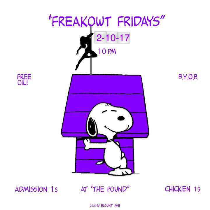 DawgTeamEnt's tweet photo. The Recipe is simple. Dawgteam Ent. "FreakOWT Friday's" Free Oil - 1$ At the Door.
#BoxingWeekend #UTK https://t.co/4ywYdvKxFj