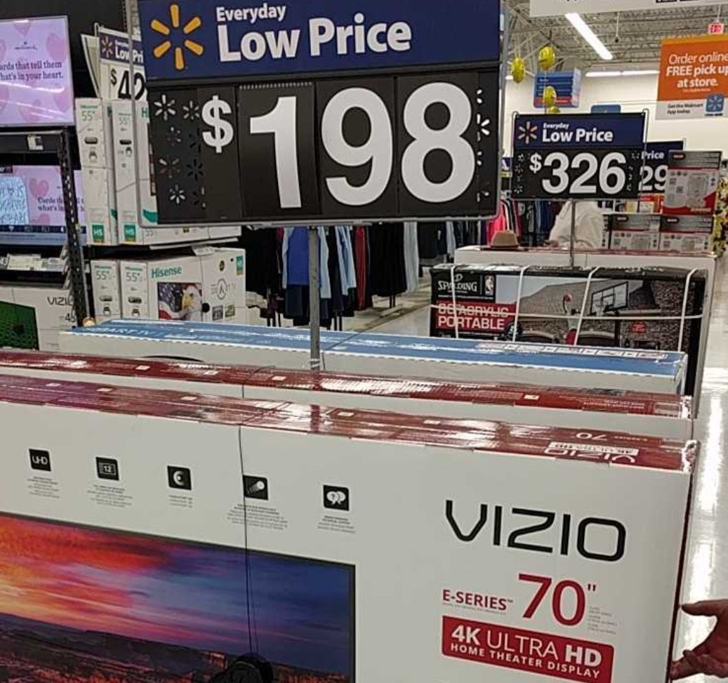 In Walmart manager says it's a mistake I'll give 10% discount..Walmart wont honor their own price!