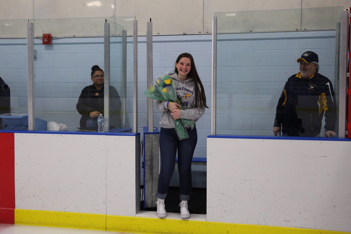 <a href="/leydenhockey/">Leyden Hockey Club</a> <a href="/noellel27/">the first noelle</a> #leydenpride sr night for Leyden Hockey