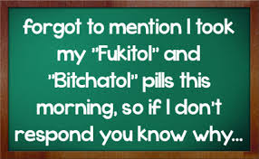 LuciKischel's tweet image. #MyBiggestProblem is the Chemist won't fill my prescription of Fukitol