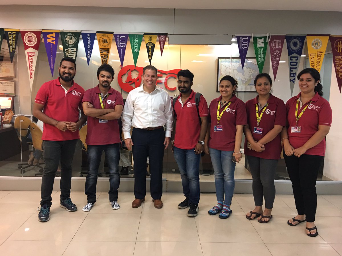 boutiqueuniv's tweet photo. Thanks EEC Surat for letting us visit and speak with students! https://t.co/ezn6JoItul