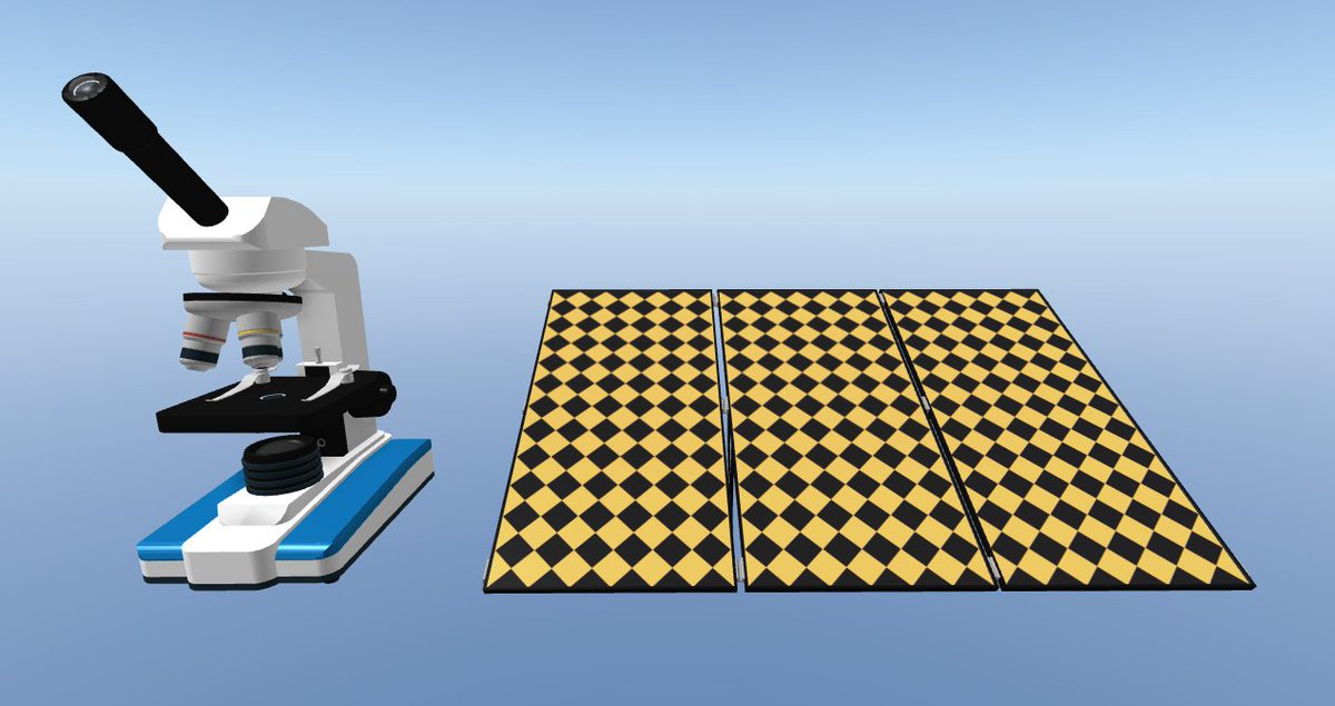 _Cyno's tweet photo. Microscope and solar panels are finished for #MartianStranded! #ROBLOXDev https://t.co/ODeaM19QWN