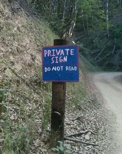 KLightenUp's tweet image. I read the sign!😳 I think I hear banjos!
#MyBiggestProblem