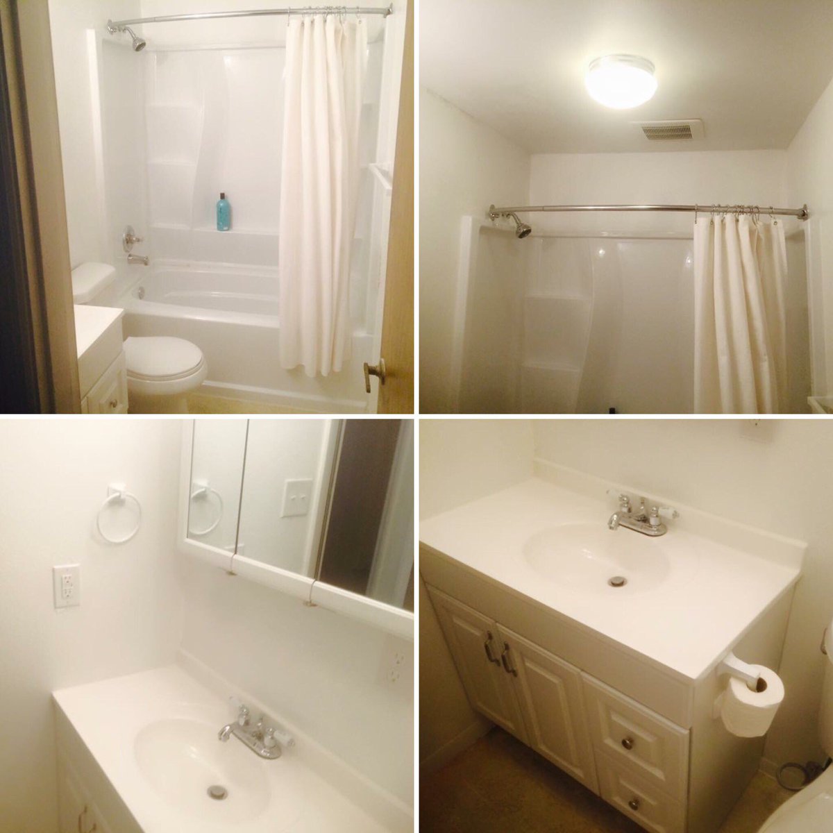 Flip_Owl's tweet photo. Beautiful bathroom remodel on a budget https://t.co/NLvov75EBk