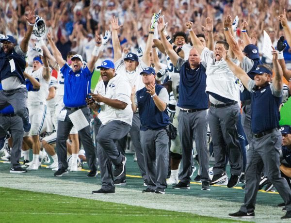 raiderdamuni's tweet photo. I am thankful and honored to receive my first offer from Brigham Young University.
#committed 2021

Go Cougs!!! https://t.co/Gz2nYZRaqd
