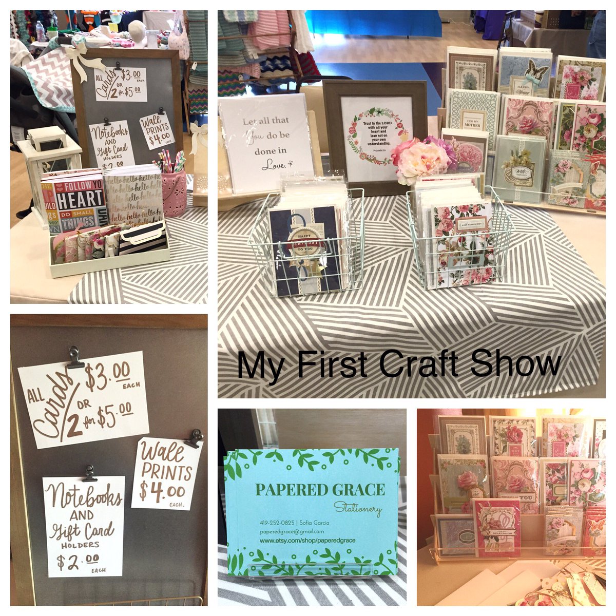paperedgrace's tweet photo. Remembering last years Craft Show! #crafting #craftshow #enjoylife #MakingMemories #cardmaking https://t.co/pc0spXklbJ