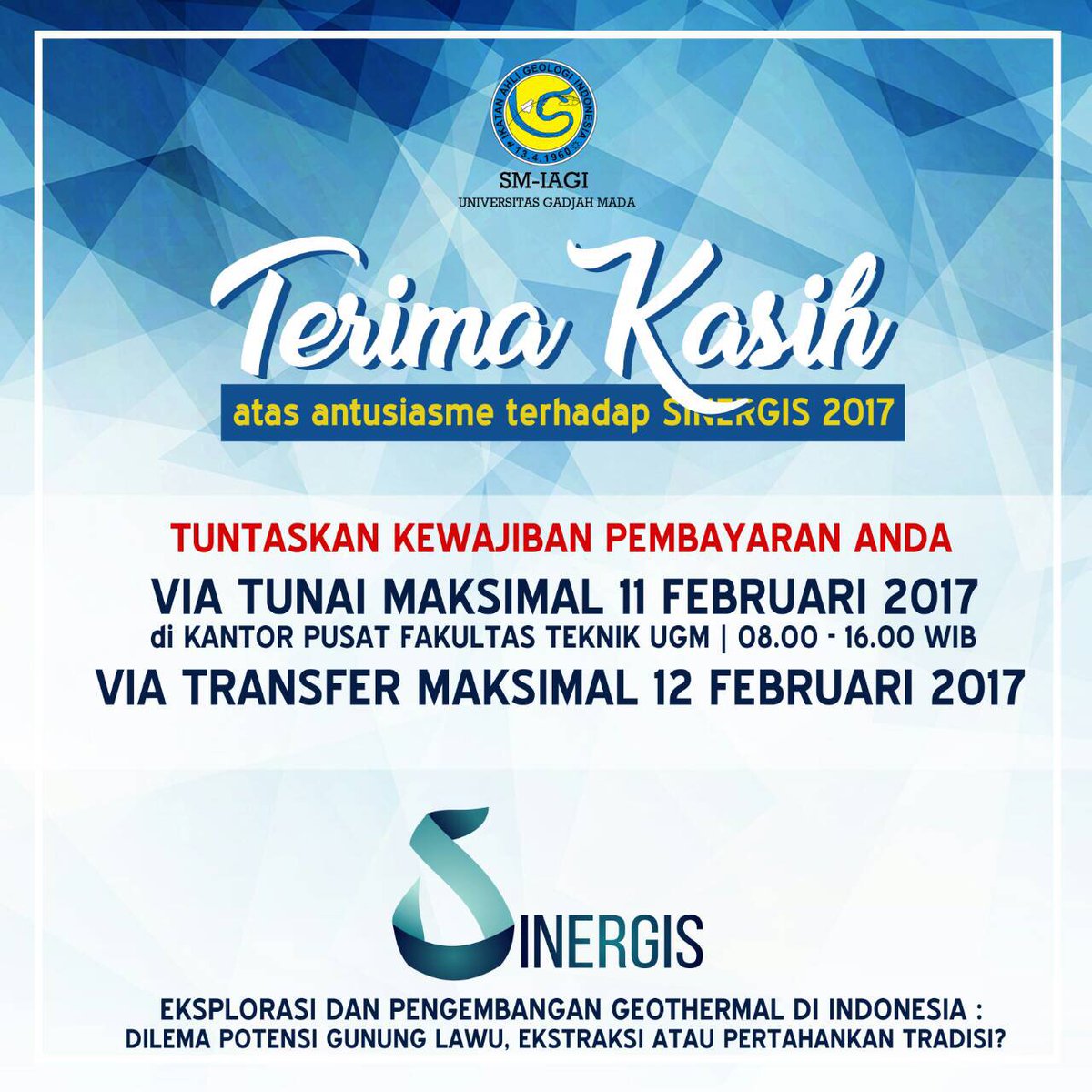 SMIAGI_UGM's tweet photo. https://t.co/KM0dqZUTDx