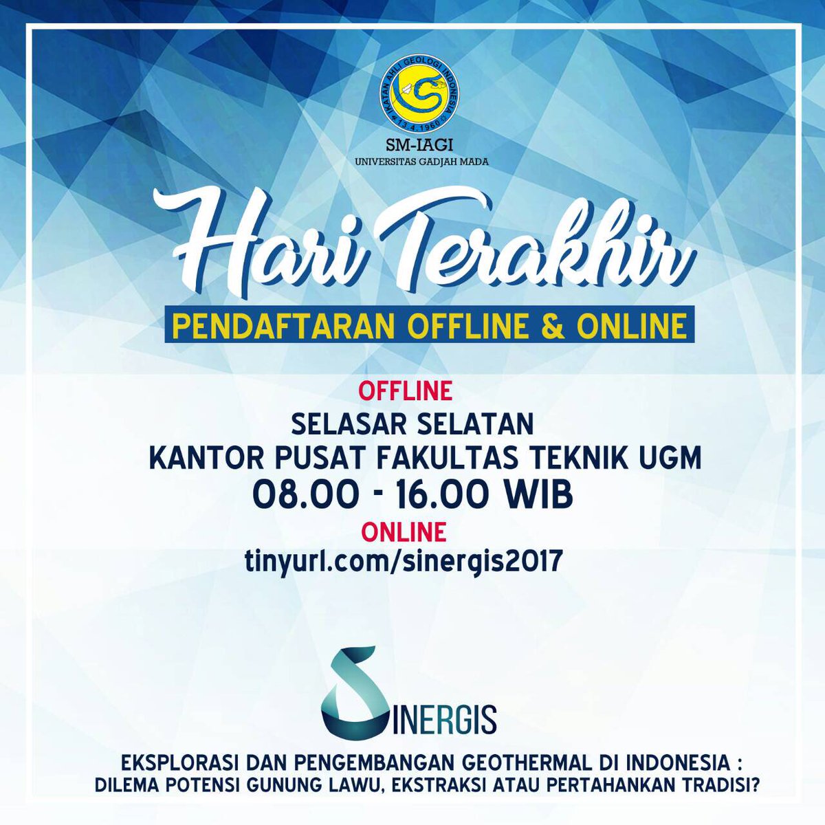 SM-IAGI UGM (@smiagi_ugm) on Twitter photo 