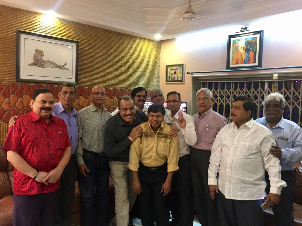 #Friends Since 50 Years 😀🤓😍 all together last evening for friend Madhu's Birthday🎂 😍Amazing evening with dinner🤓😎😍😎