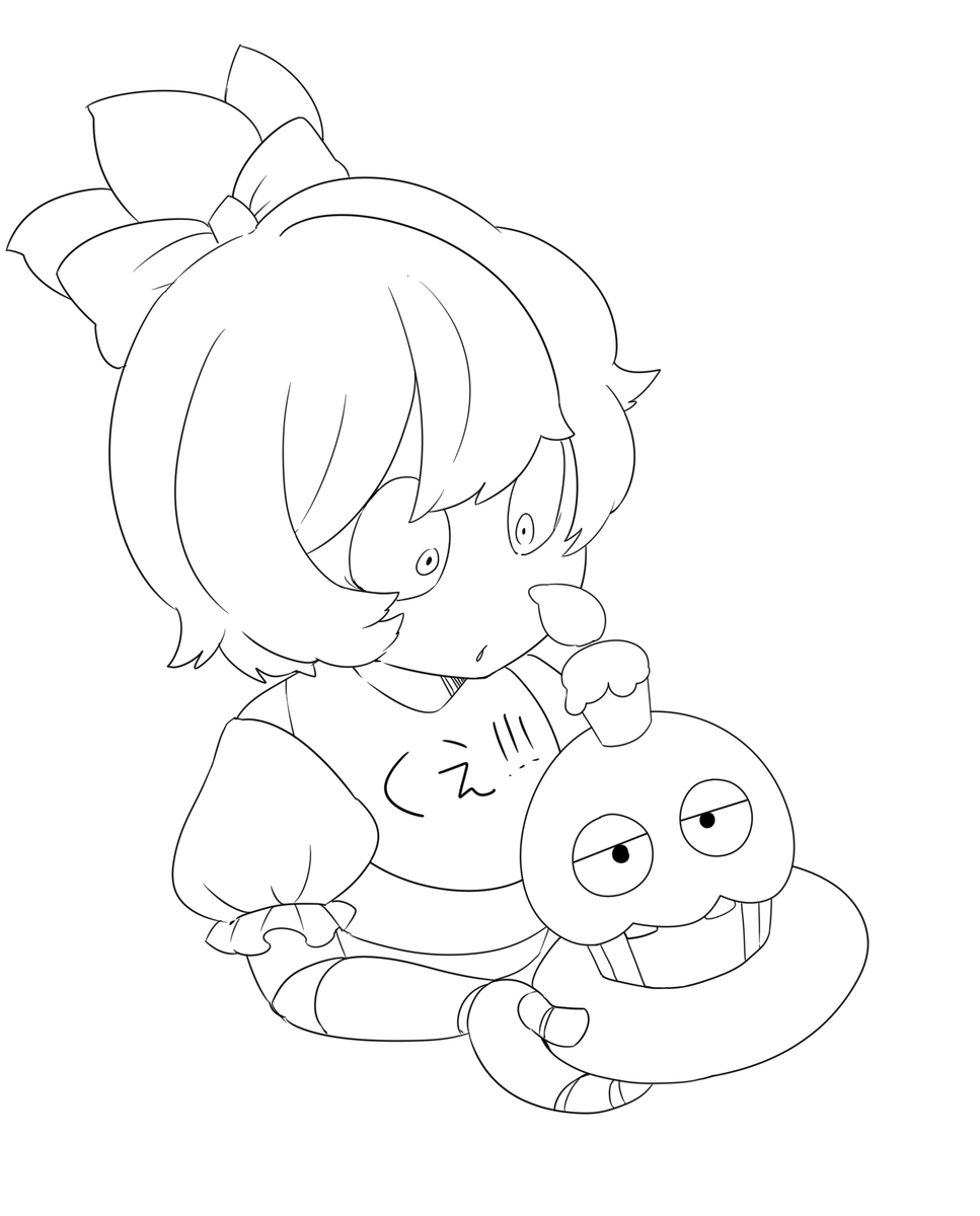 記念イラスト!
またもクリックする系で遊んでみた! 