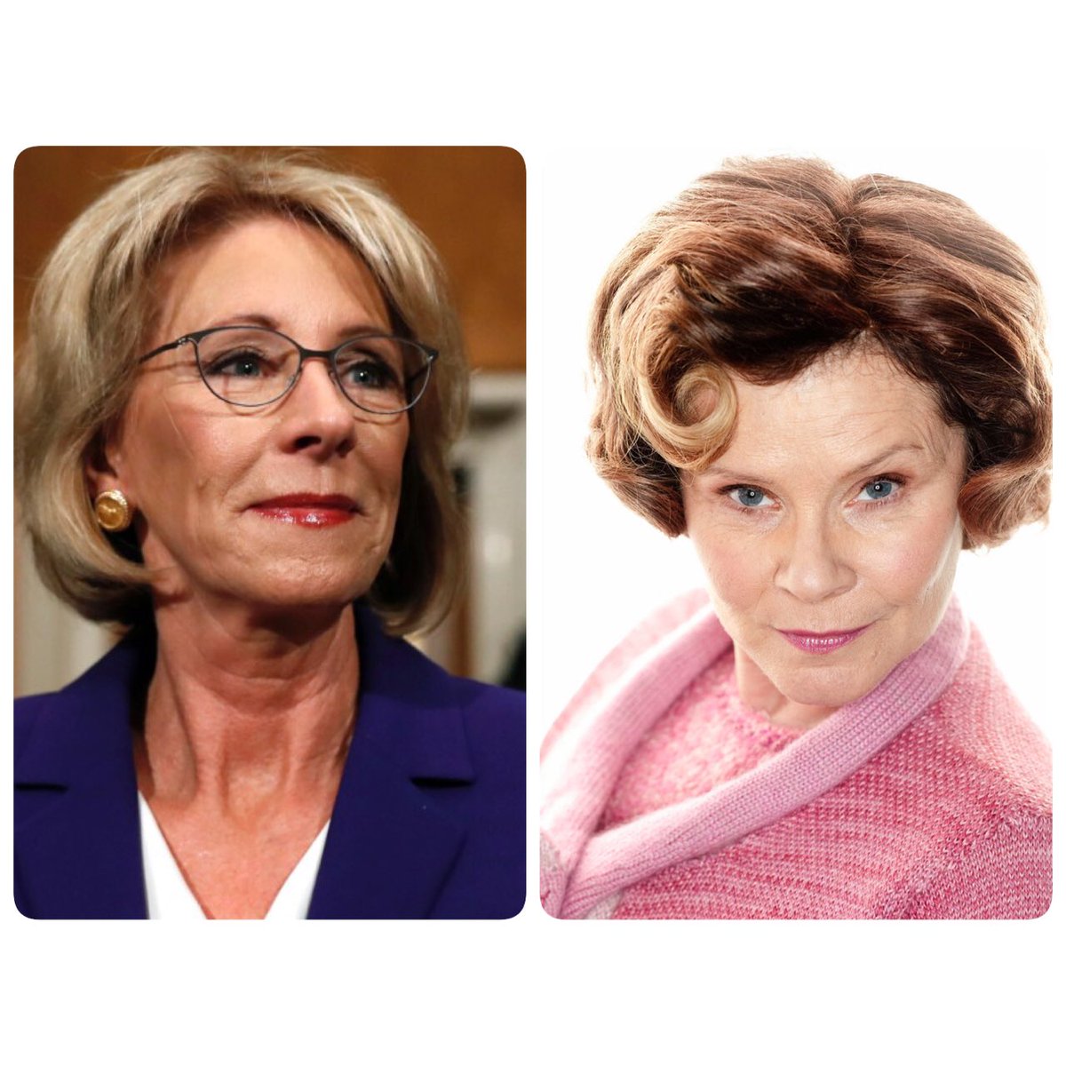 MrsHottPants's tweet image. @jk_rowling Spot. On. #EducateDevos #HARRYPOTTER 👌🏻🙌🏻