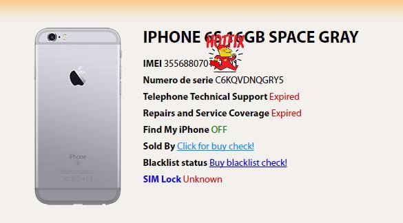 ServiceUnlockGs's tweet image. HotFix 
#MagicApp @engine_app @icloudphisher 
355688070XXXXXX
iCloud Status Lost/stolen
iPhone 6S 16GB Gray