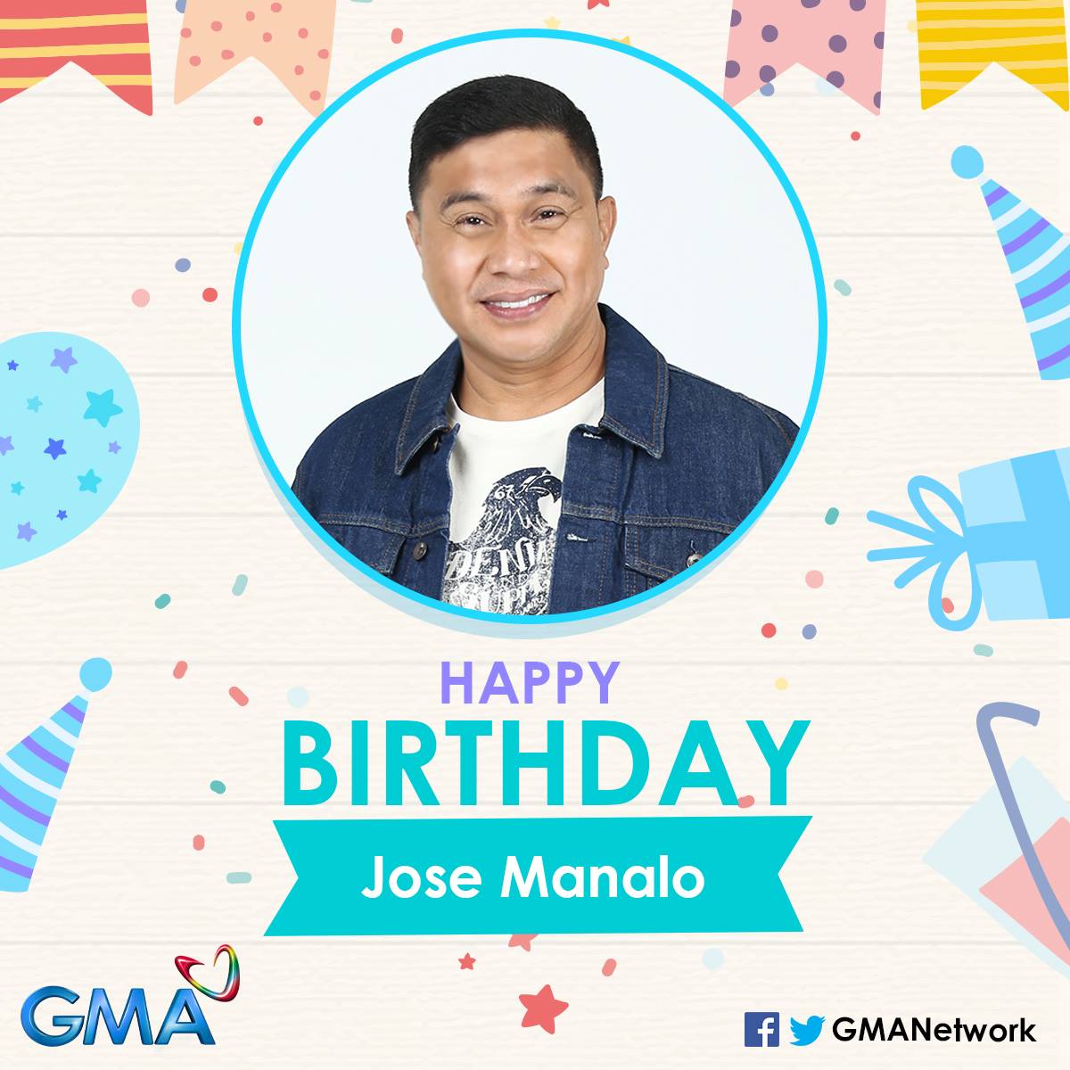 Happy birthday to talented comedian-host, Jose Manalo! May you have more healthy and happy years ahead! 