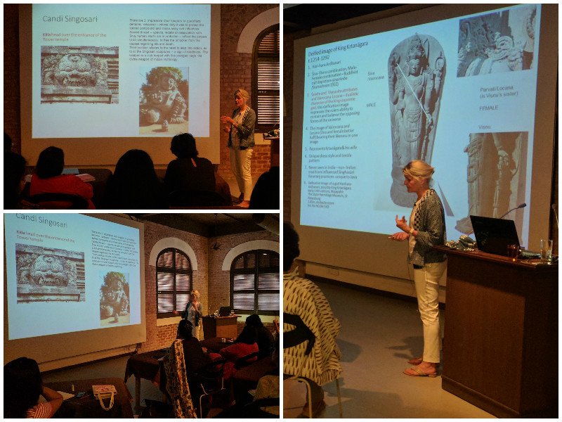 Jnanapravaha_M's tweet photo. Lesley Pullen talks on #TextileArt of medieval #Java on our #SoutheastAsian #Art & #Architecture course at @Jnanapravaha_M
#SEAAA https://t.co/G4Xtfc5TZA