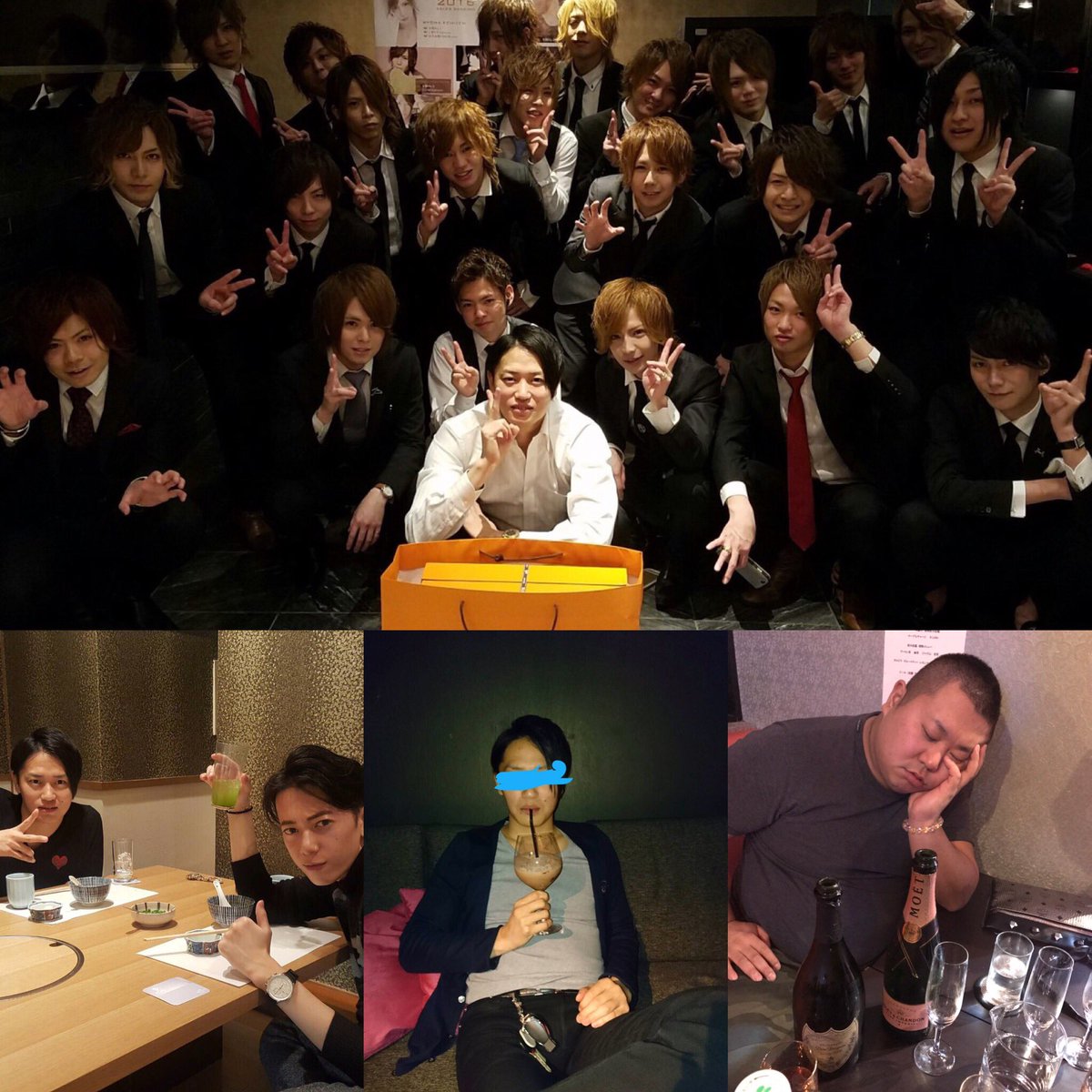 yu_ji0129's tweet photo. 先日、自分の誕生日で皆さんにお祝いしてもらった(^^)
カッコいい年のとりかたをしよ！！！

#follow #歌舞伎町 #ホスト #裕侍 #モデル #ナックル #イケメン #メンナク #お金 #Dewl #越前リョーマ #ホストの神 https://t.co/OGaelK3Z9m
