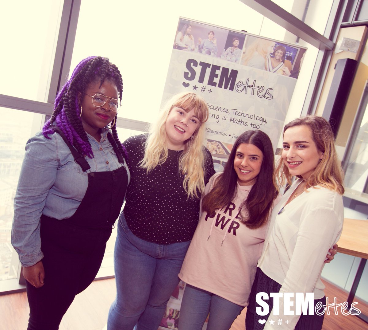 Stemettes's tweet photo. Happy International Day of Girls &amp; Women in Science! 🎊🎉🎁 #WomenScienceDay #womeninscience #womeninSTEM #GirlsInSTEM https://t.co/FLzblrqa5w
