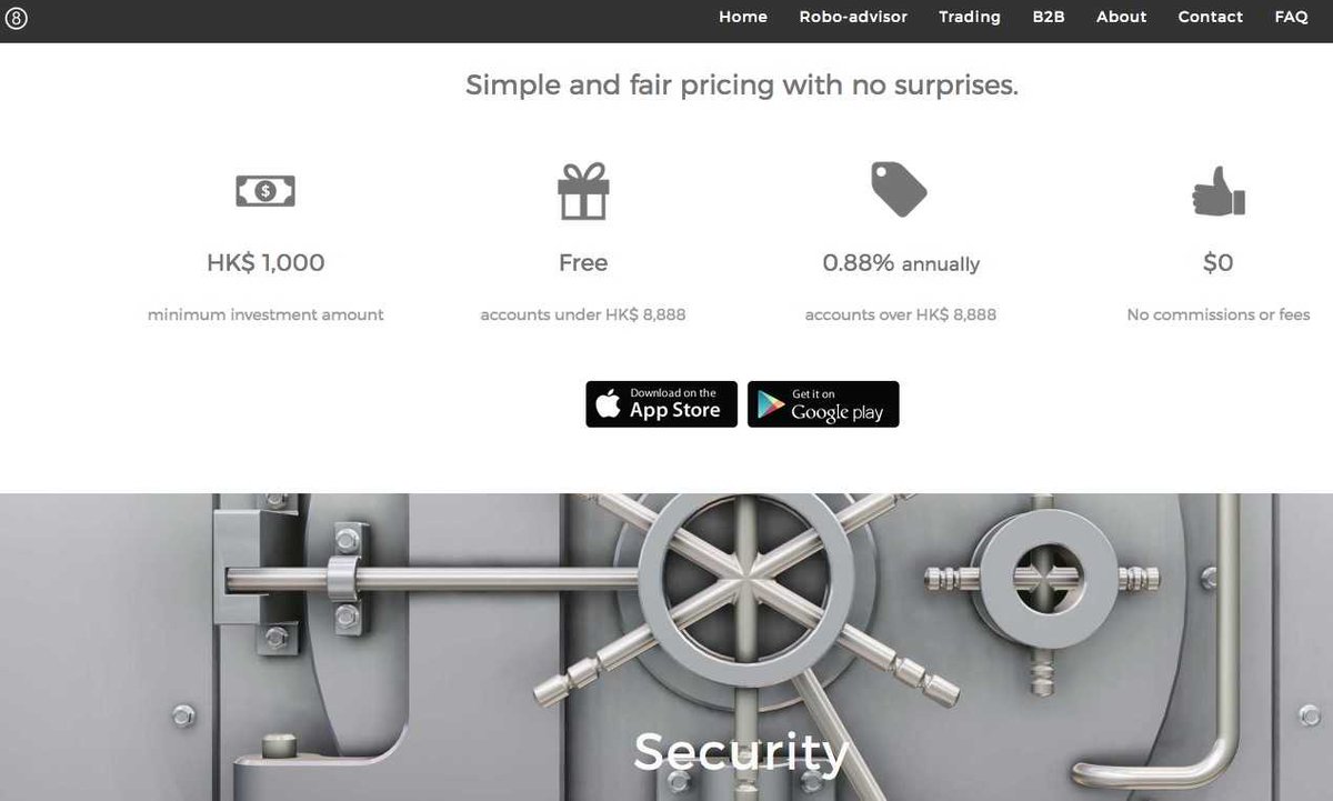 luc_schuurmans's tweet image. Asia's mobile #roboadviser service by @8securities (#8now)