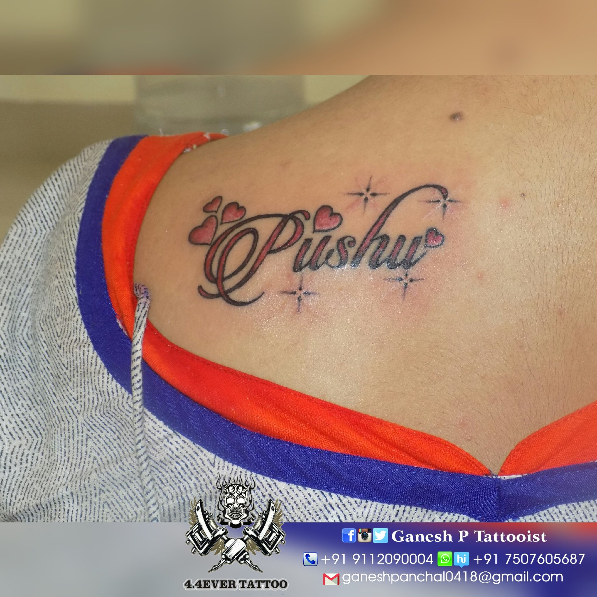 Kanha name Tãttôo  Tattoos Infinity tattoo Name tattoo