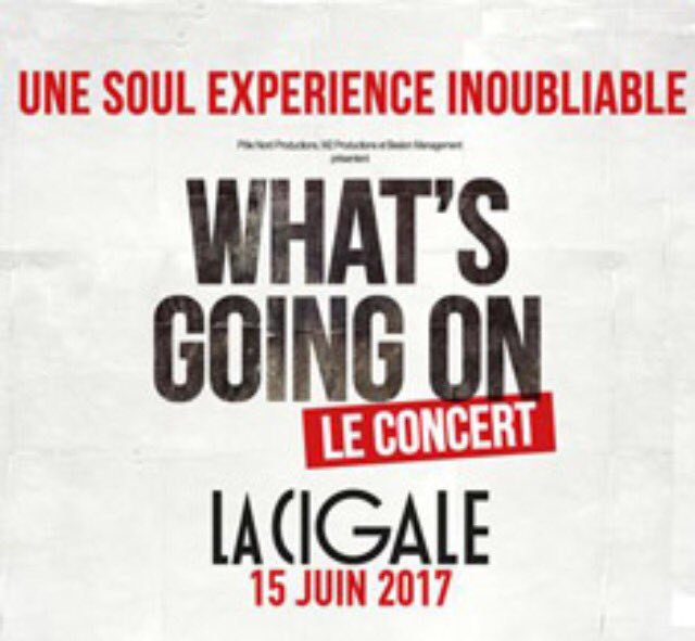 ClairePerot82's tweet photo. VENEZ!! 15 juin, La Cigale, à en devenir dingue..!! #soulmusic #Blackmusic #motown #stax #concert #jyserai #huge https://t.co/x0bFA8SjxN