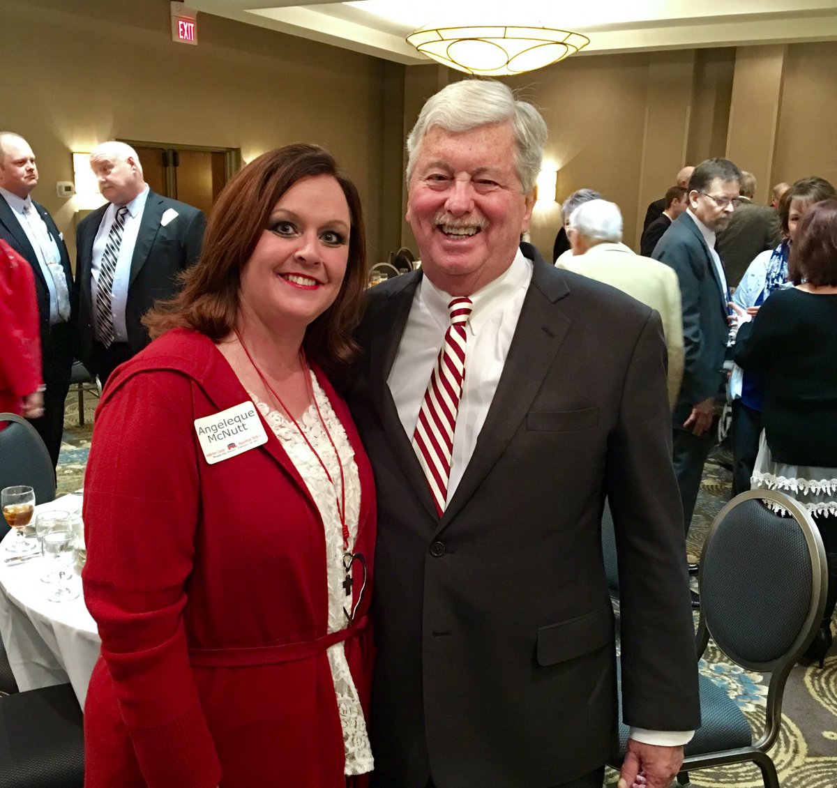 angeleque12's tweet image. No better way to celebrate my Birthday than to share the evening with @ltgovmcnally as he was honored tonight! #ACGOP ❤️🇺🇸