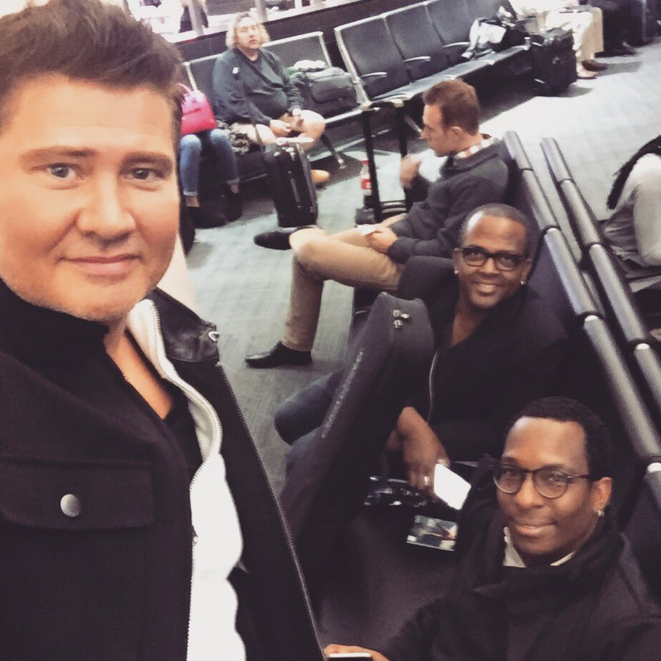LingtonSax's tweet photo. At LAX with the gang #darrylwilliams #chadwright catching a red eye to Cincinnati- shows tomorrow at Live at the Ludlow Garage https://t.co/SVpK86rz8Q