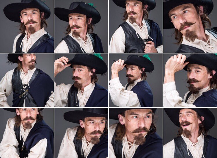 OAshmanMUA's tweet photo. Final images are back from my handknotted facial hair shoot with @TheEdBrowning & absolutely thrilled with them! #Musketeer #makeuptrainee https://t.co/Y8I7bn9S38