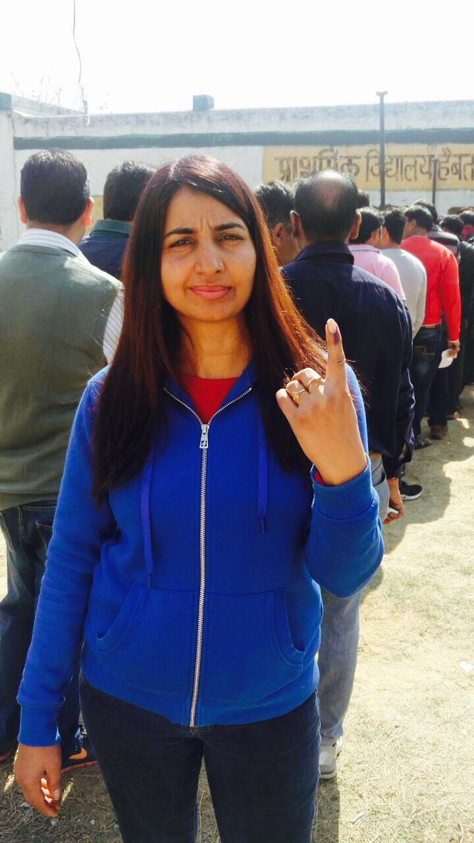 ShormiWrites's tweet photo. Homebuyers, new settlers, cast their votes today in Greater Noida @nefowa2 #UPvotes #uppolls https://t.co/iDQH0SjKsJ