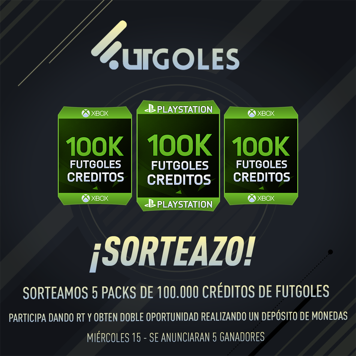 RentaSur_ES's tweet photo. 📣 SORTEO SEMANAL💰 5 packs de 100.000  créditos entre todos los que den RT 🔃 y hagan un depósito de monedas 💰👉 Más info en la imagen : https://t.co/DYUY5opCeY