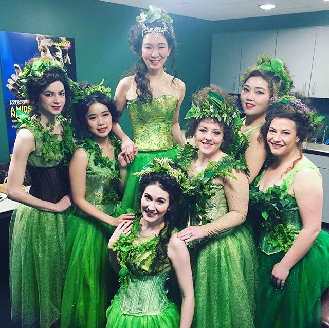 necmusic's tweet photo. Happy #openingnight to the cast of #Cendrillon! #NECopera tonight thru #Feb14 at @MajBoston #opera #fairygram #lafee #cinderella #massenet https://t.co/XPzlYUZvBk