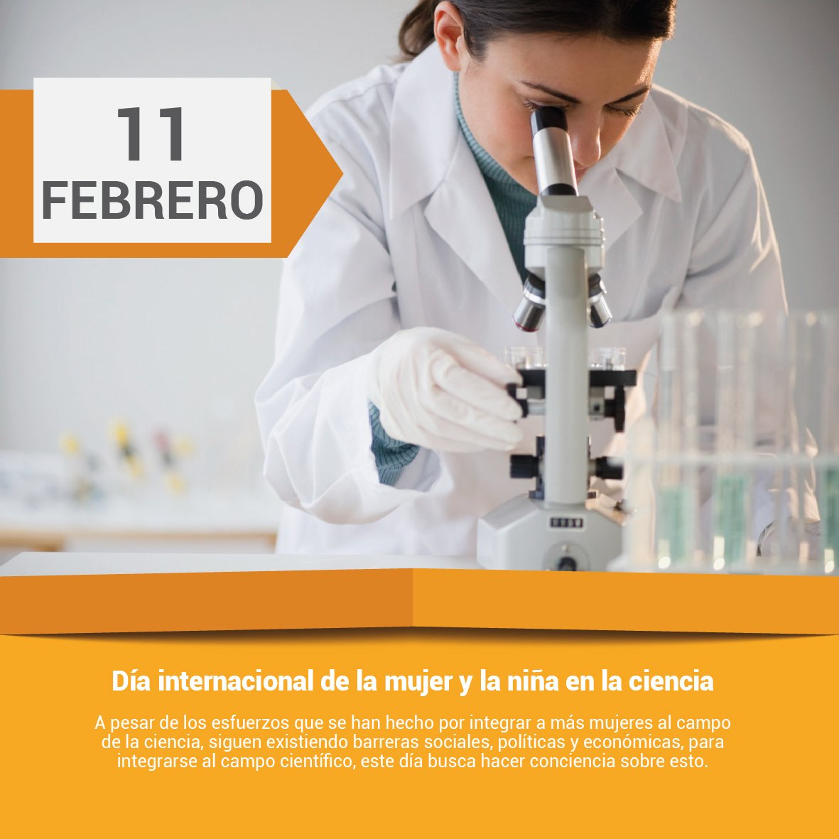 Hoy se conmemora el Día internacional de la mujer y la niña en la ciencia #Efemérides.