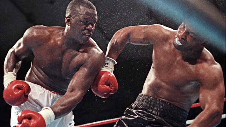 #OnThisDay: Down Goes Tyson! <a href="/iambuster2/">Buster Douglas REAL</a> stuns <a href="/MikeTyson/">Mike Tyson</a>: boxingnewsonline.net/on-this-day-do… #boxing